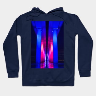 Columns with illumination Hoodie